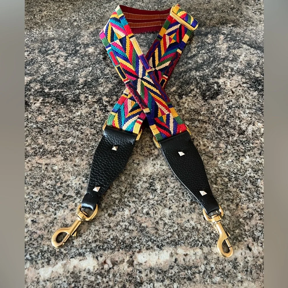 Valentino Garavani Rockstud Tote with Guitar Strap